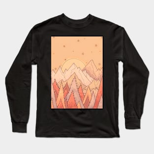 A relaxing autumnal land Long Sleeve T-Shirt